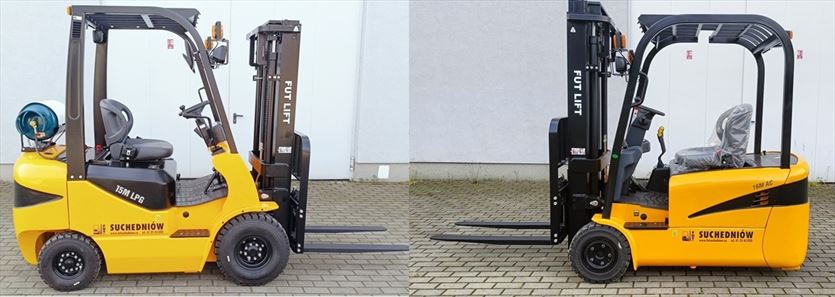 przyjazna Wózki elektryczne, spalinowe, widłowe, Fut Lift Sp. z o. o., Suchedniów